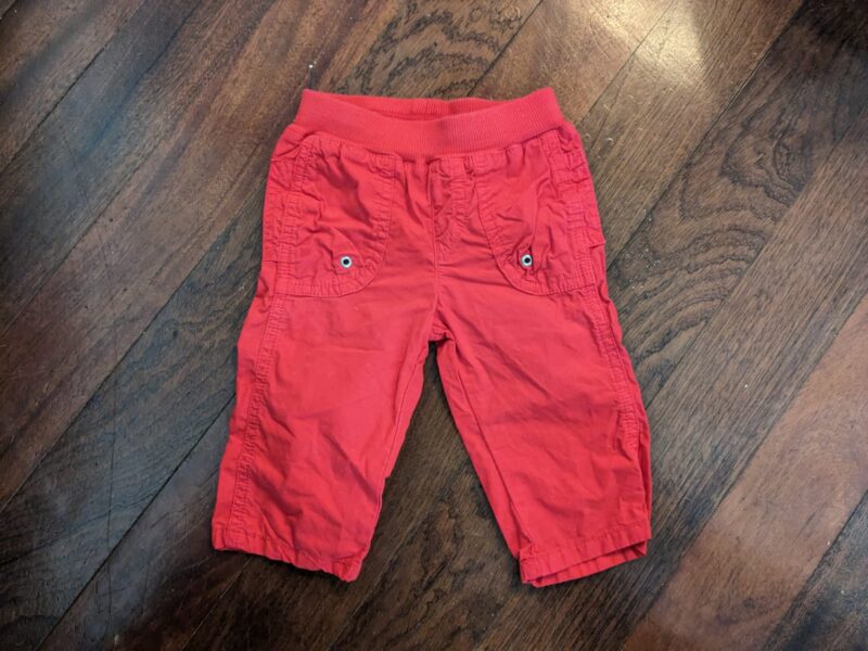 Red pants