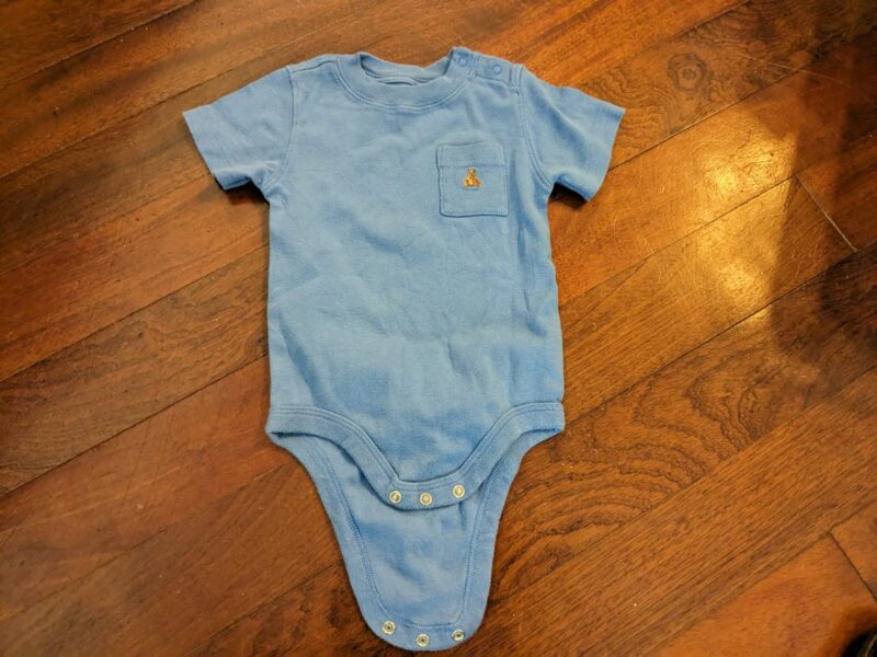 Gray onesie