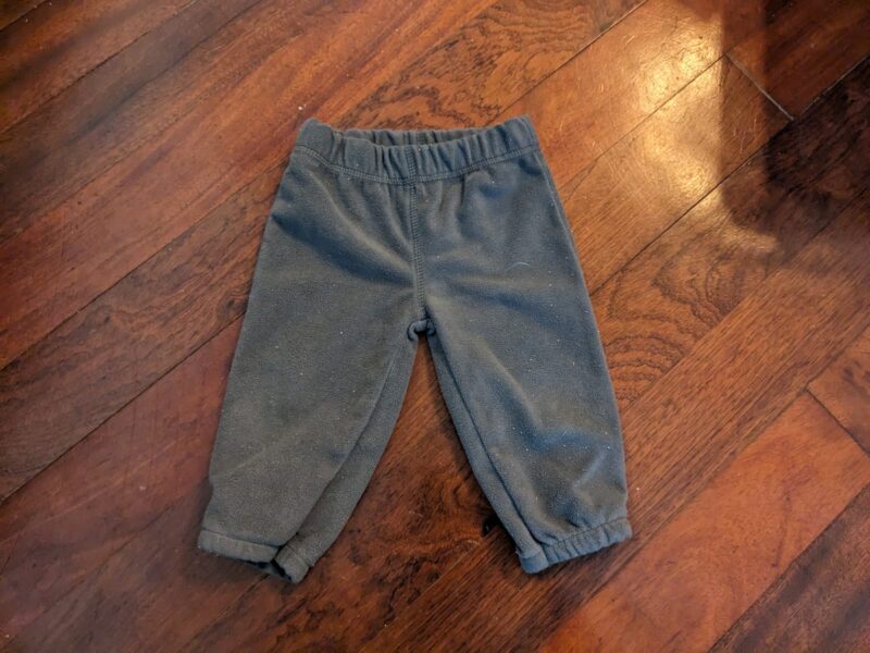 Gray pants