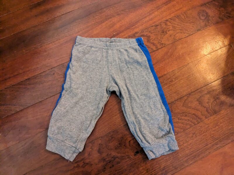 Gray pants