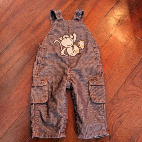 Brown overalls