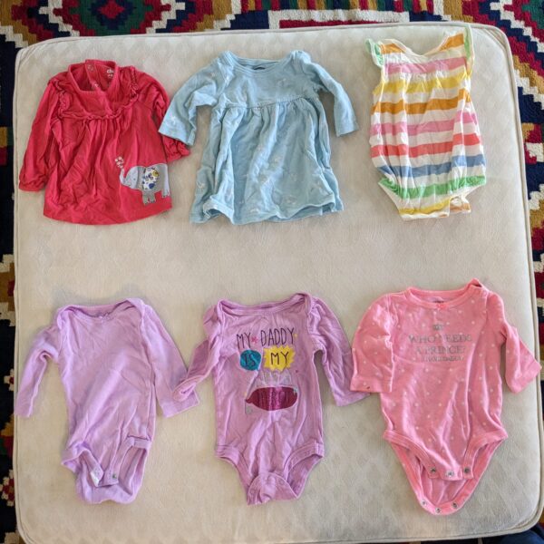 Dresses and onesies