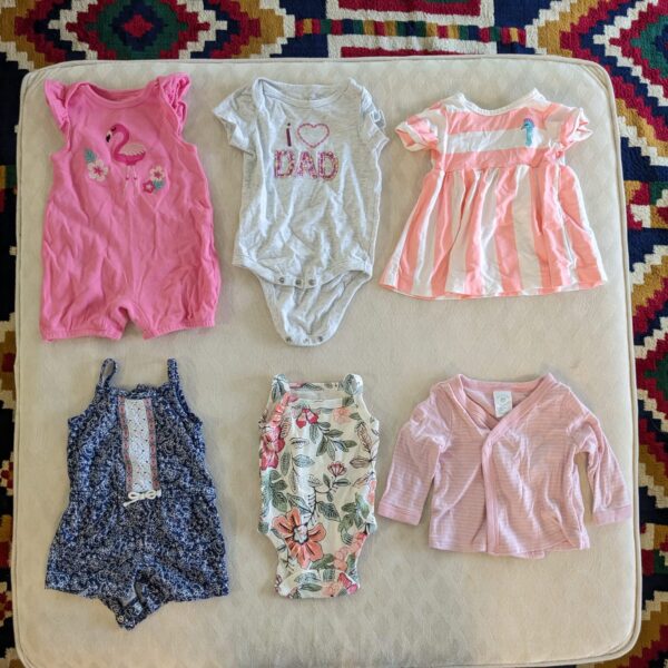 Onesies and dresses
