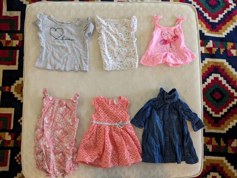 Baby Dresses @600 KES / shirts @350 KES