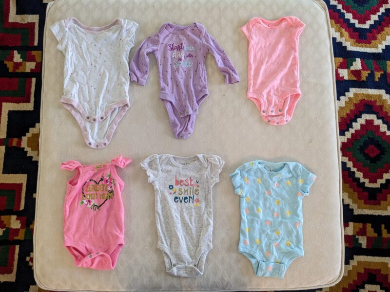 Onesies, multiple @350 each