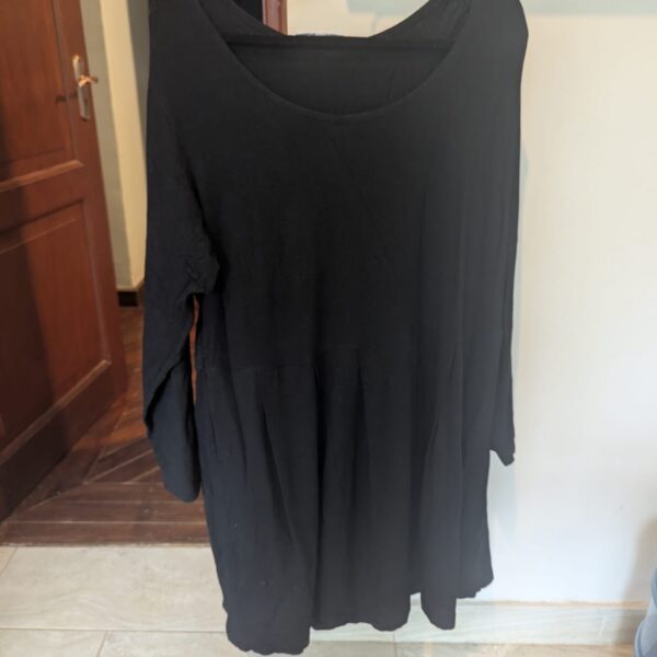 Bryn Walker Organic Black maternity Dress Size L
