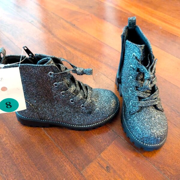 Maggie and Zoe Black sparkly boots