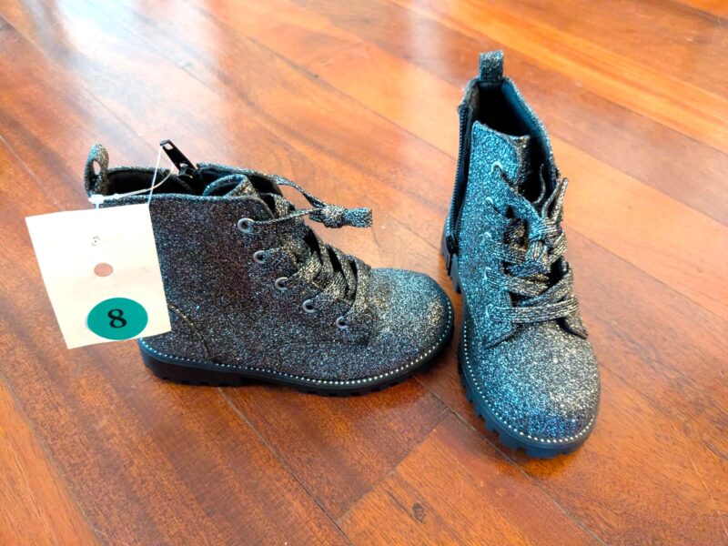 Maggie and Zoe Black sparkly boots