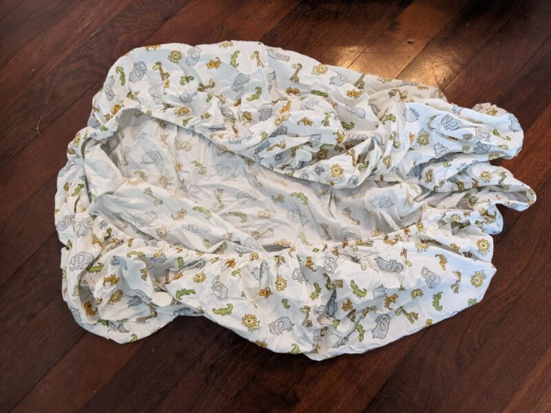 Safari animal crib Sheet