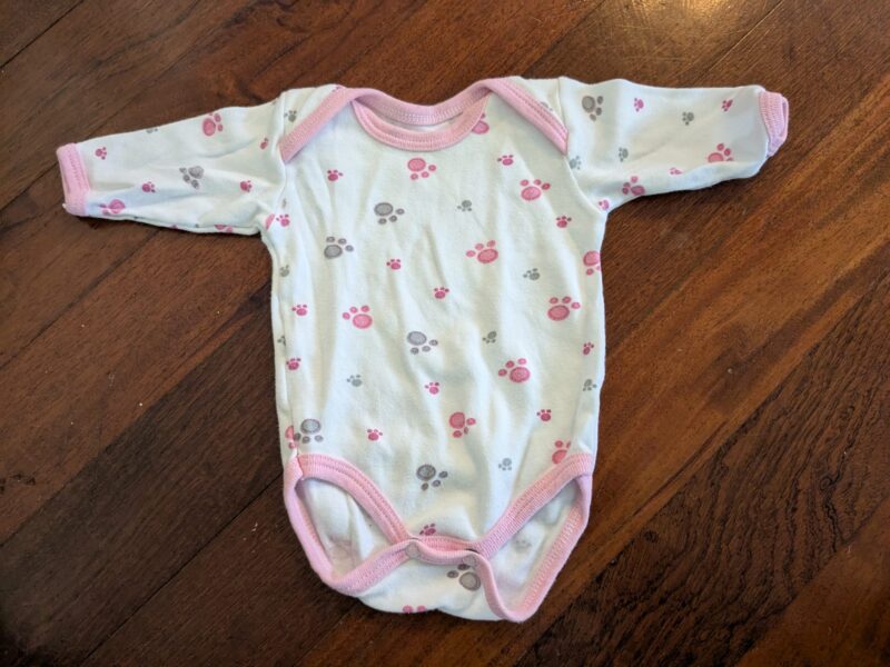 Long sleeved onesie
