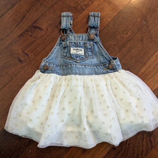 Denim Tutu Dress