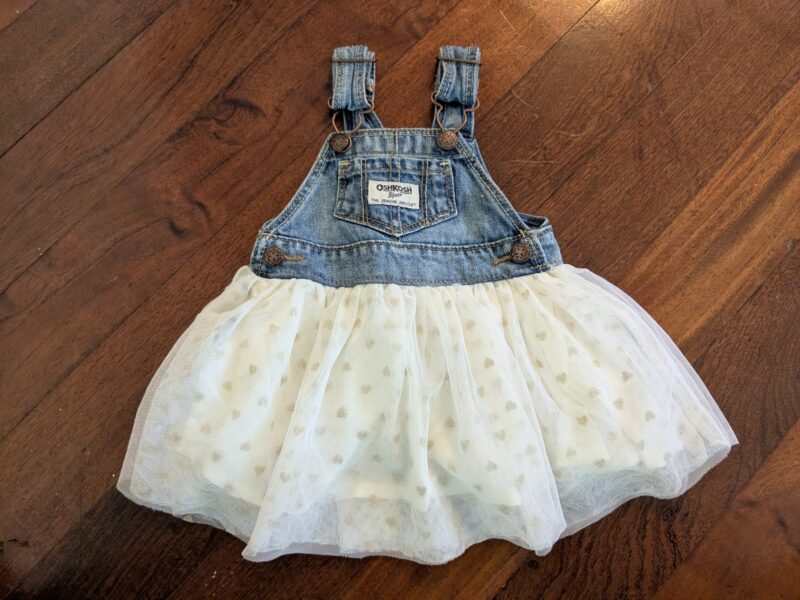 Denim Tutu Dress