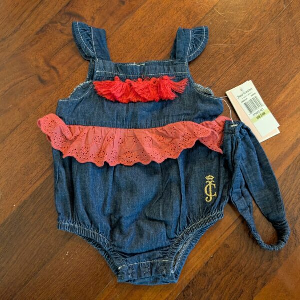Bodysuit Romper - NEW  with headband