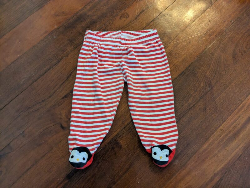Christmas Footed Pants