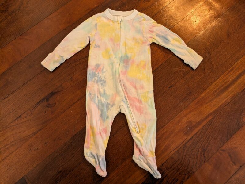 Pyjamas 2 way zipper
