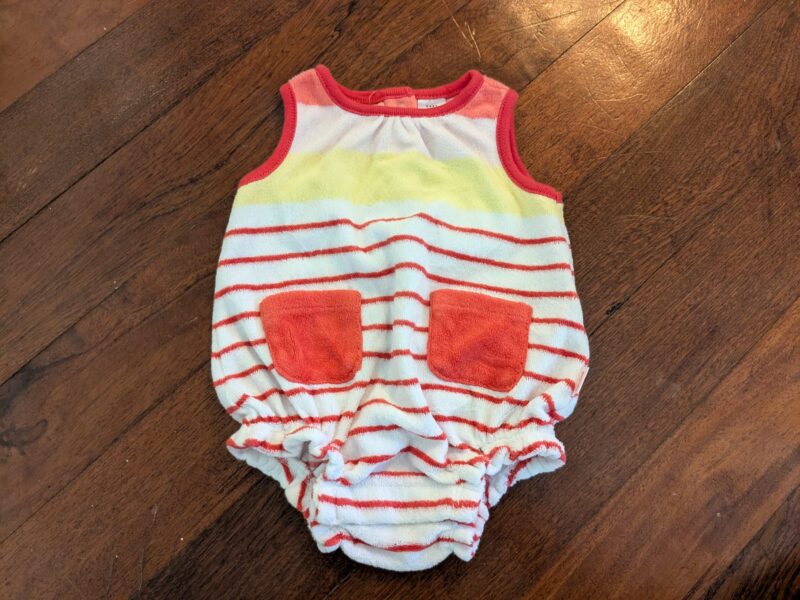 Terrycloth Bodysuit Romper