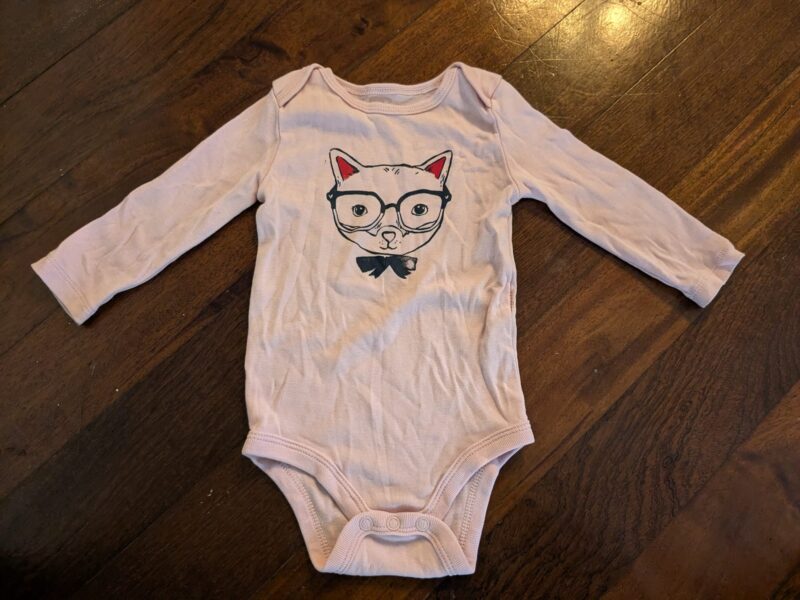 Long-sleeve onesie