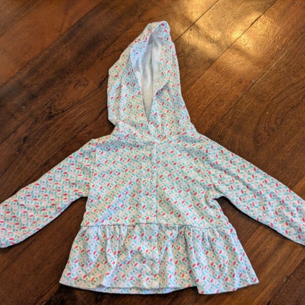 Ruffle Hoodie Sweater