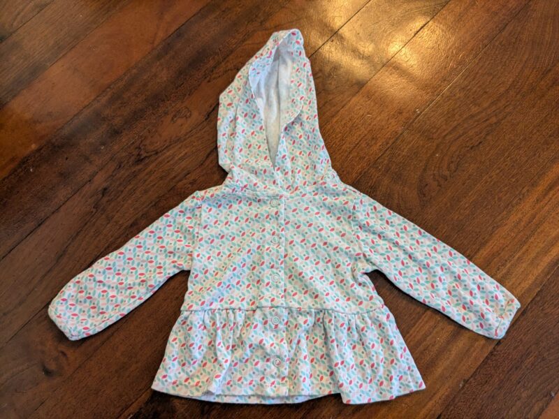 Ruffle Hoodie Sweater
