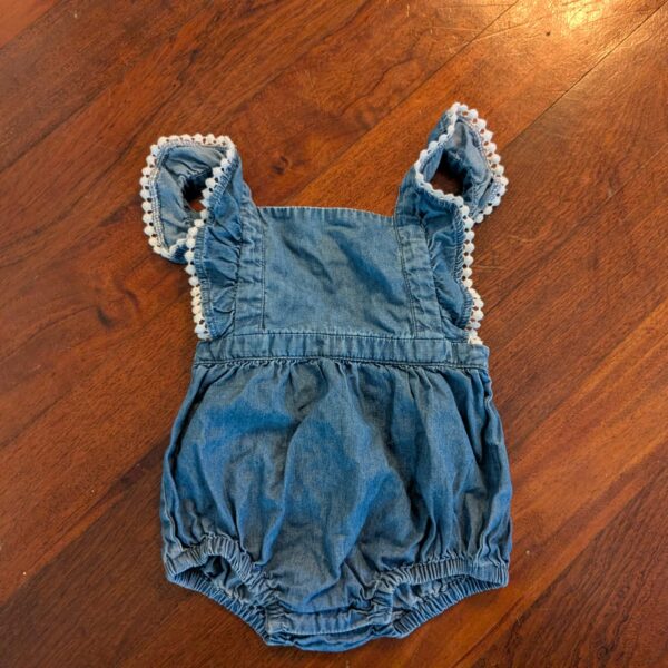 Denim Bodysuit Romper