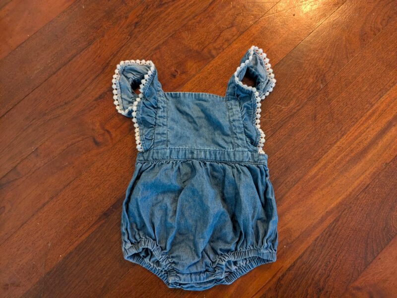 Denim Bodysuit Romper