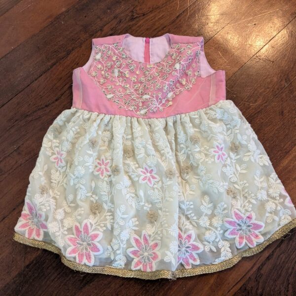 Embroidered Party Dress
